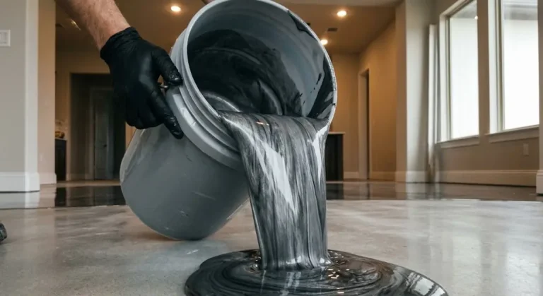 Epoxy Flooring Metallic Pour Round Rock, TX